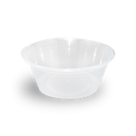 8oz/225ml (119Dx39) Clear Round Plastic Container