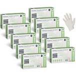 Latex Gloves Disposable Powder Free (Carton)